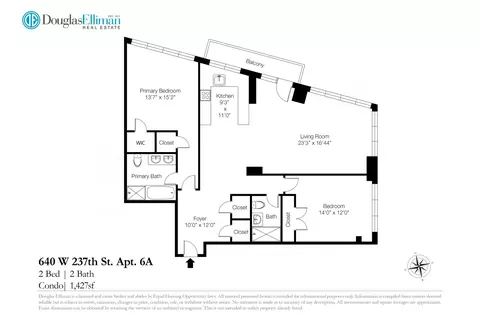 640 W 237th St #6A, New York City, NY 10463