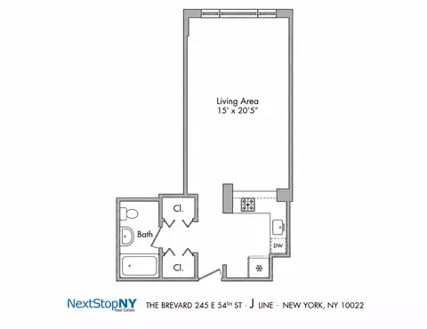 245 E 54th St #24J, New York, NY 10022