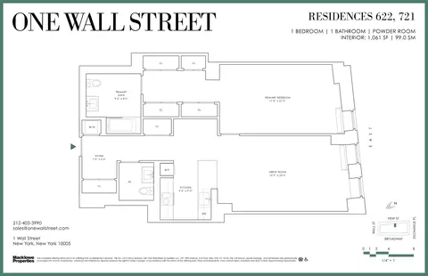 1 Wall St #721, New York, NY 10005