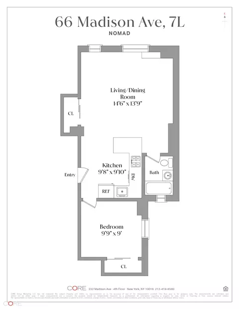 66 Madison Ave #7L, New York, NY 10016