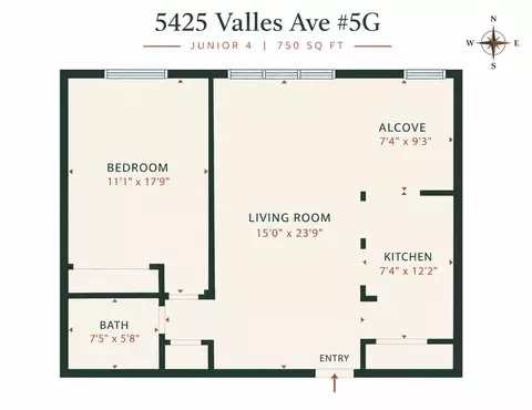 5425 Valles Ave #5G, New York City, NY 10471