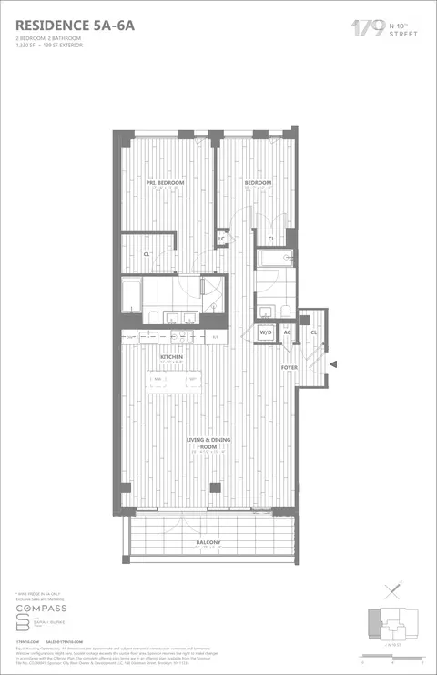179 N 10th St #5A, Brooklyn, NY 11211