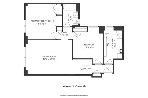 46 W 95th St #8B, New York, NY 10025