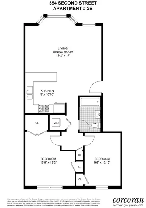 354 2nd St #2B, Brooklyn, NY 11215