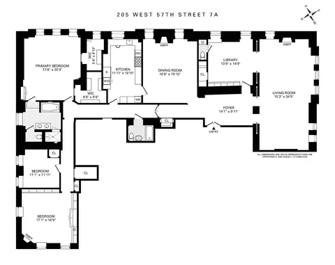 205 W 57th St #7A, New York, NY 10019