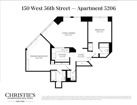 150 W 56th St #5206, New York, NY 10019