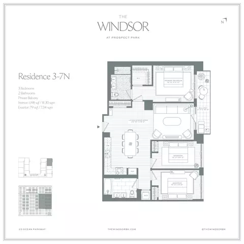 23 Ocean Pkwy #3N, Brooklyn, NY 11218