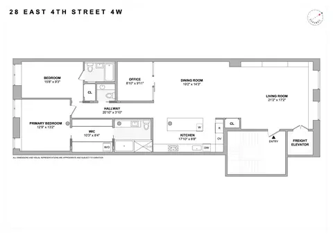 28 E 4th St #4W, New York, NY 10003