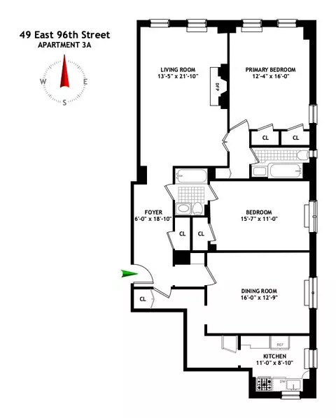 49 E 96th St #3A, New York, NY 10128