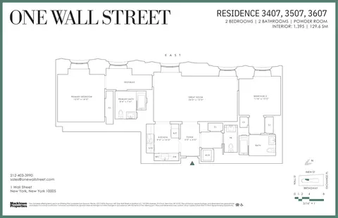 1 Wall St #3507, New York, NY 10005