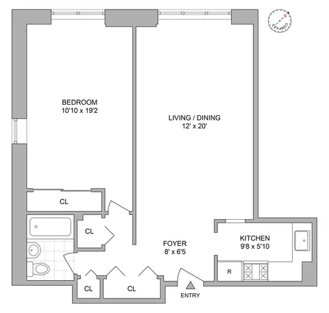 400 E 17th St #310, Brooklyn, NY 11226