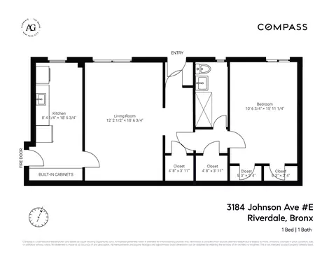 3814 Johnson Ave #E, New York City, NY 10463