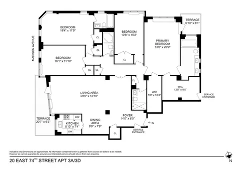 20 E 74th St #3AD, New York, NY 10021