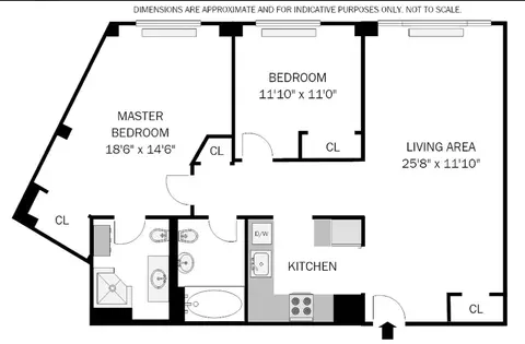 163 St Nicholas Ave #5D, New York, NY 10026