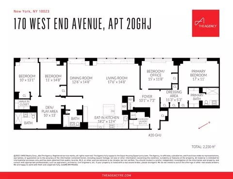 170 W End Ave #20GHJ, New York, NY 10023