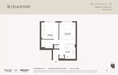 74 Diamond St #2B, Brooklyn, NY 11222