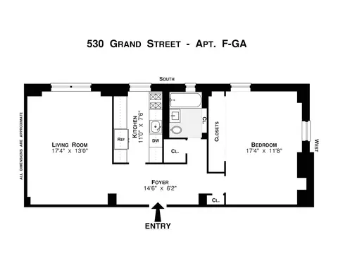 530 Grand St #FGA, New York, NY 10002