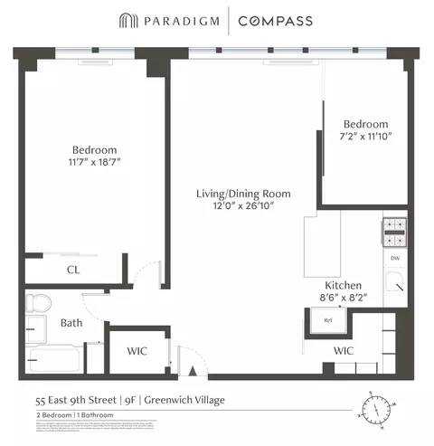 55 E 9th St #9F, New York, NY 10003