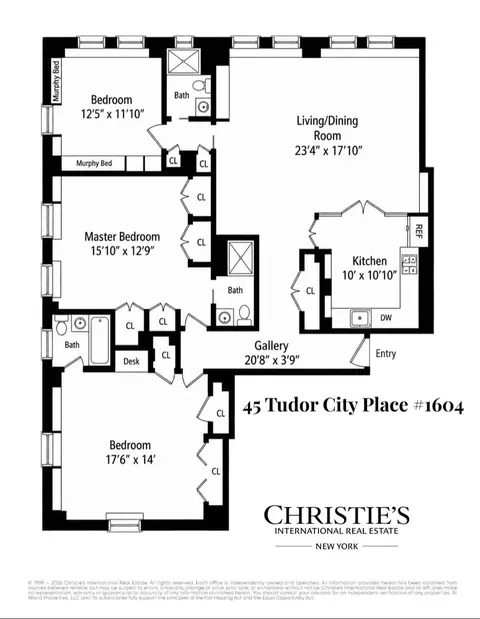 45 Tudor City Pl #1604, New York, NY 10017