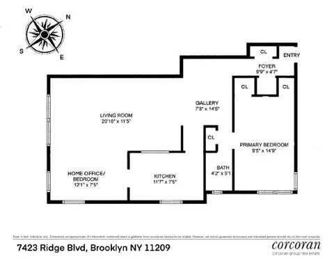 7423 Ridge Blvd #6B, Brooklyn, NY 11209