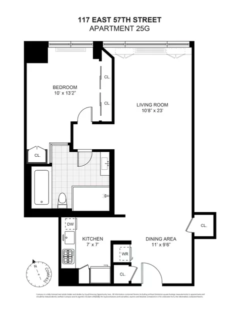117 E 57th St #25G, New York, NY 10022