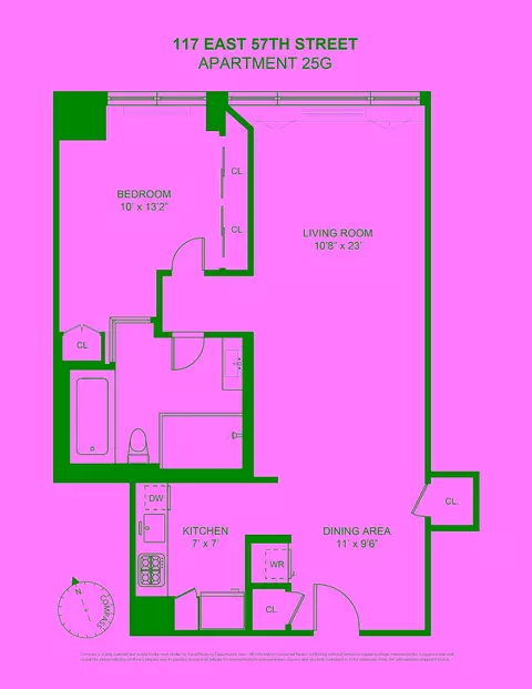 117 E 57th St #25G, New York, NY 10022