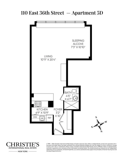 110 E 36th St #5D, New York, NY 10016