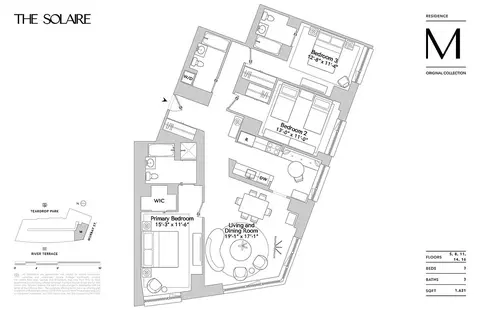 20 River Ter #8M, New York, NY 10282