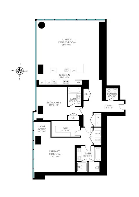 157 W 57th St #38B, New York, NY 10019