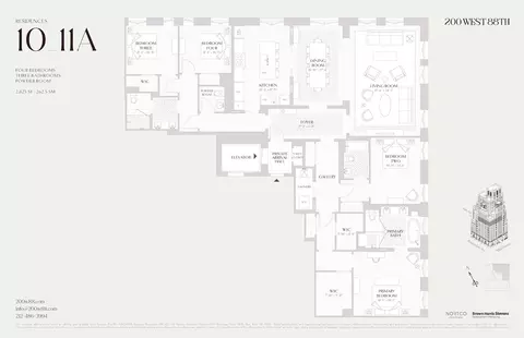 200 W 88th St #11A, New York, NY 10024