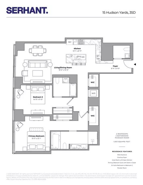 15 Hudson Yards #35D, New York, NY 10001