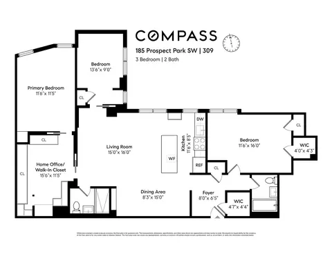 185 Prospect Park SW #309, Brooklyn, NY 11218