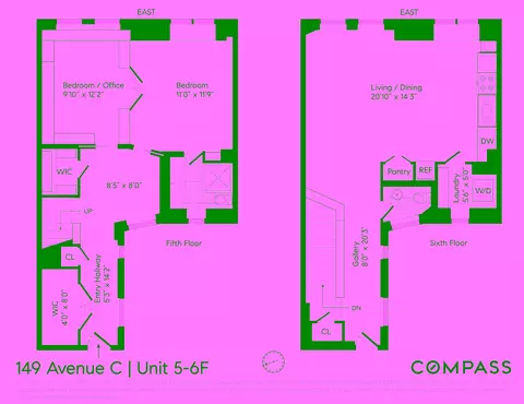 149 Ave C #PH5F/6F, New York, NY 10009