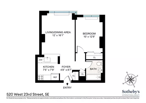 520 W 23rd St #5E, New York, NY 10011