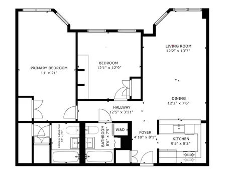 110 W 90th St #4M, New York, NY 10024