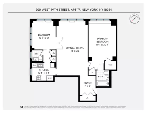 200 W 79th St #7F, New York, NY 10024