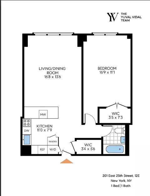 201 E 25th St #12E, New York, NY 10010