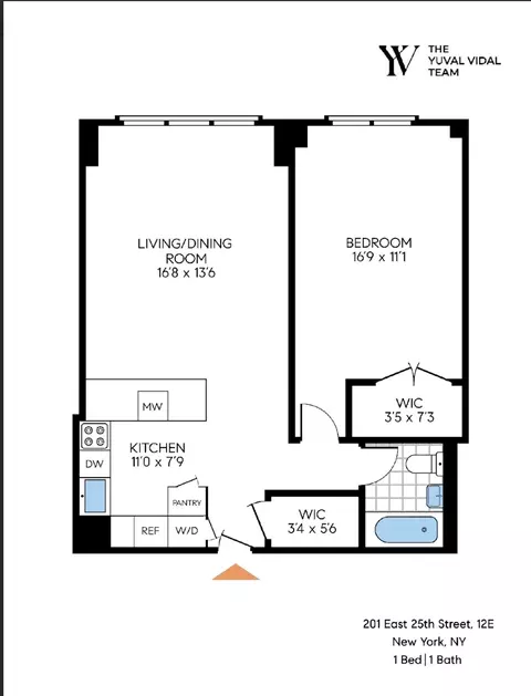 201 E 25th St #12E, New York, NY 10010