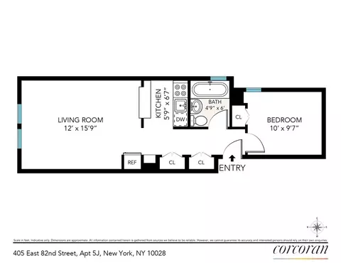 405 E 82nd St #5J, New York, NY 10028
