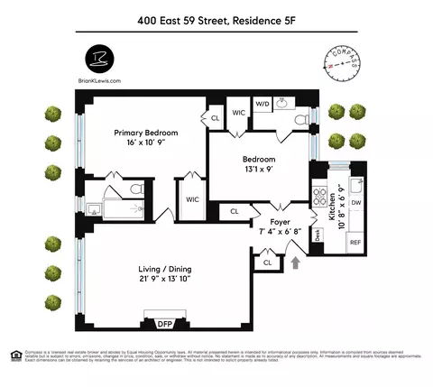 400 E 59th St #5F, New York, NY 10022