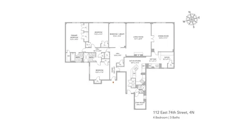 112 E 74th St #4N, New York, NY 10021