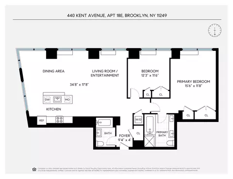 440 Kent Ave #18E, Brooklyn, NY 11249