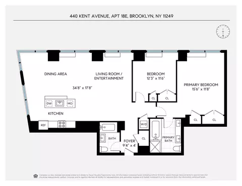 440 Kent Ave #18E, Brooklyn, NY 11249