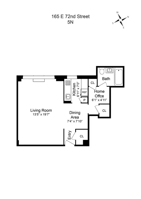 165 E 72nd St #5N, New York, NY 10021