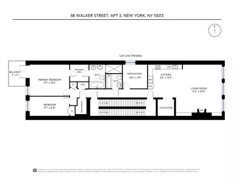 58 Walker St #2, New York, NY 10013