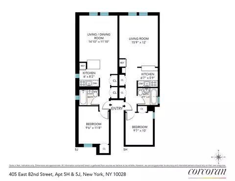 405 E 82nd St #5HJ, New York, NY 10028