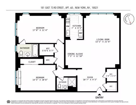 181 E 73rd St #6D, New York, NY 10021