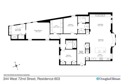 344 W 72nd St #603, New York, NY 10023