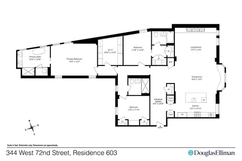 344 W 72nd St #603, New York, NY 10023