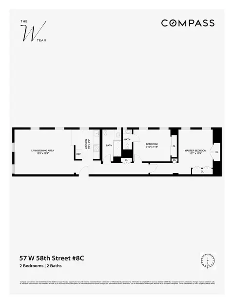 57 W 58th St #8C, New York, NY 10019
